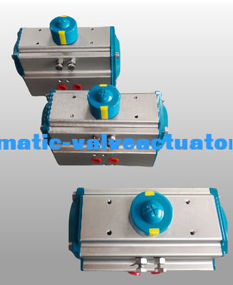 อุณหภูมิต่ํา ซิลิโคน ปิด ปนูมาติก วาล์ว Actuator Rack และ Pinion ประเภท