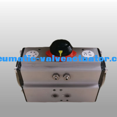 AT ซีรีส์ Rack และ Pinion อากาศ Pneumatic Actuator สําหรับบอลแวนวาล์ว Butterfly วาล์ว