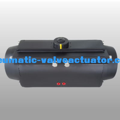 AT ซีรีส์ พนูเมติก Rack และ Pinion Actuator Double Action Spring Return OEM สี